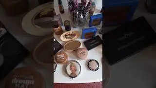 Cosmetics, black Opal, Maybelline, sleek, LA girl, Anastasia, Banana powder