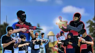 Capichis vs Tacachotas 🔵🔴 ¡Guerra de Hidrogel Epica!