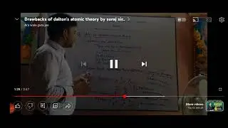 drawbacks of daltons atomic theory by arawale guruji
