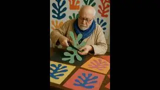 POV: You're watching Matisse bring color to life&mdash;one cut-out at a time.