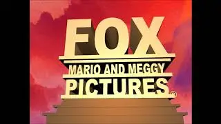 Fox Mario and Meggy Pictures Logo (Denis Ivankovic Style)