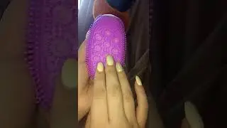 💖🧽 Pink Silicone Brush ASMR | Tapping & Brushing Sounds