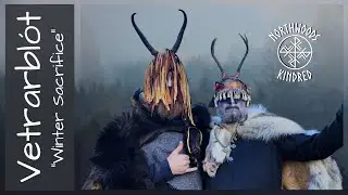 Norse Pagan Alfablot // Vetrarblot Winter Sacrifice // Our pagan Halloween tradition