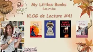 VLOG de Lecture #41 Suite de saga, thrillers psychologiques, roman bouleversant et réception Muse 🤍