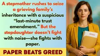 Stepmother rushes to seize a grieving family&rsquo;s inheritance - but stepdaughter exposed her greed...