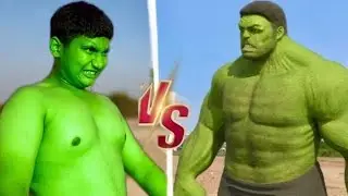 I Became Hulk to Smash Demon Monkey | Hulk Transformation In Real Life | Yasin Shaikh Official