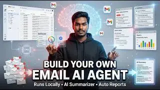 🔥 Build the Ultimate Local Email AI Agent 🤖 | AI Email Summarizer, Reports & Automation (100% FREE)