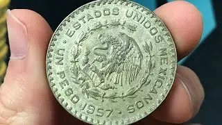 Монета 1 песо Мексики 1957 года &bull; Стоимость, информация, тираж, история и многое другое