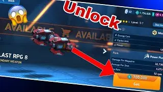 New weapon unlock 🤩in mech arena blast RPG 8 in game currency new update in mech arena 