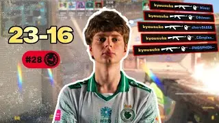 KYOUSUKE 23-16 EU FACEIT POV (Dust2) | 4389 ELO