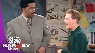 The Steve Harvey Show | 'Heard You Got Jacked Big Time!' | Daily Laugh