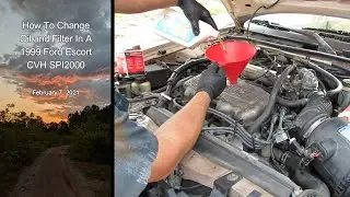 How To Change Oil and Filter In A 1999 Ford Escort CVH SPI2000