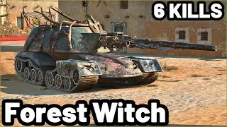 Forest Witch | 6.2K DAMAGE | 6 KILLS | WOT Blitz Pro Replays