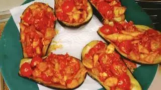Cómo hacer berenjenas rellenas en cocción lenta#berengenas#ollalenta#stuffedeggplant