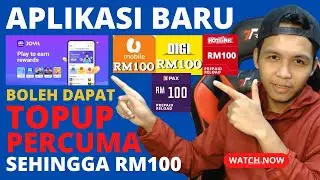 TERBAHARU ‼️ Cara Dapat Top Up Free Sehingga RM100 Di App JoyIt