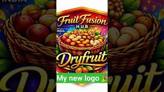 my new logo 🎉🎊#viral #shortsviral #dryfruits #reels #status #comedy #shortfeeds #viralvideos #comedy