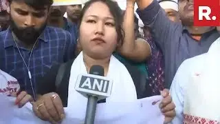People From The Northeast States Protest Against CAA In Hyderabad