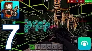 Pixel Gun 3D - Gameplay Walkthrough Part 7 - Crossed Worlds: Levels 1-5 (iOS, Android)