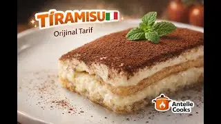 Orijinal Tiramisu 🇮🇹 | Evde En Kolay ve Tam Kıvamında