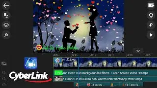 How to Make Trending WhatsApp status video in Cyberlink PowerDirector  || Full Hindi Tutorial