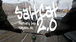 Salt Cat 2.0 Highlights - Toronto Alleycat Bike Race POV