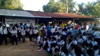 Sustainable Cambodia - Distribution of school supplies and uniforms
