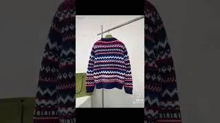 GUCCI&nbsp;KNIT WOOL SWEATER WITH GUCCI EMBROIDERY