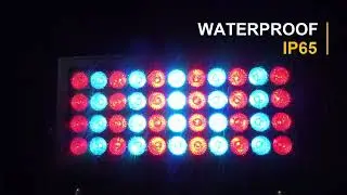 SHEHDS AquaFlood 44x10W professional-grade outdoor LED flood light