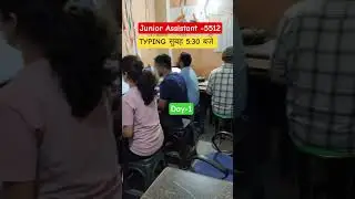 Junior Assistant 5512 Typing। Typing Test। #Juniorassistant #upsssc