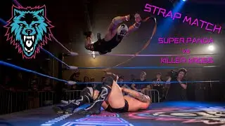 Killer Kross vs Super Panda - Strap Match / Rogue Wrestling : Los Angeles Grand Prix (Single Match)