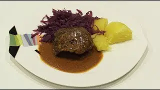 Muffel Keule (Wildschaf). Schritt f&uuml;r Schritt mit Rezept.