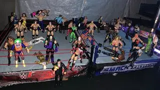 WWE 50 Man Old School 2-Ring BATTLE ROYAL - Lit, Sour, Salty - The Undertaker, Sting And More