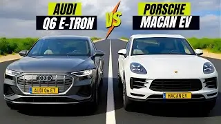Audi Q6 e-tron vs. Porsche Macan EV: The Sibling Rivalry