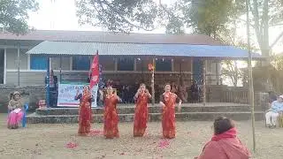 श्री माहेश्वरी मा.बि को बार्शिक उत्सबमा इन्खे आमा समूह को नाचो 