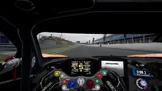 ACC Zandvoort McLaren 720S GT3 Evo 2023 (Light Rain) Track Guide (Hotlap + Telemetry)