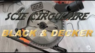 SCIE CIRCULAIRE PORTATIVE BLACK ET DECKER