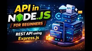 API in Node.js for Beginners | REST API using Express.js (Hindi)