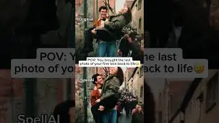 Do you still remember that special someone? Are you longing for one more embrace? #ai #spellai
