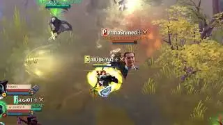 Albion open world Smalscale pvp. Polehammer, Longbow, Nature Staff, Bloodletter. Beautiful Clap