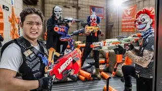 Action LTT: Elite Warriors Unleash Nerf Guns in a High-Stakes Crime Operation!