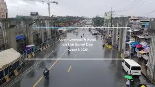 The Commonwealth Road after the ☔ ☔ ☔
