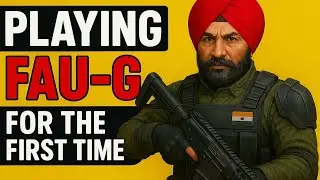 FAU-G GAME FIRST LOOK ( BEST BATTLE ROYALE GAME EVER MADE IN INDIA) #faug #pubgmobile#bgmi