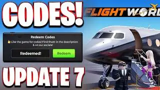 *ЧАРТЕРЫ* НОВОЕ, ВСЕ РАБОЧИЕ КОДЫ ДЛЯ FLIGHT WORLD! КОДЫ ДЛЯ ROBLOX FLIGHT WORLD