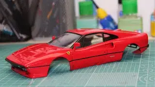Building a small Ferrari 288 GTO 1/24 scale kit - Part 1