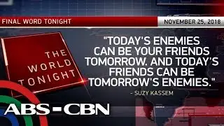 The World Tonight: The Final Word | November 25, 2018