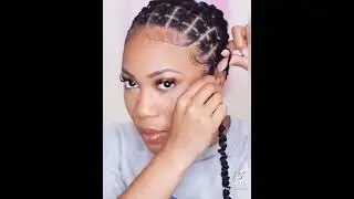 MUST WATCH - Crochet Braid Install + Proper Braiding Pattern 🤗  #crochetbraids