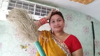 Aaj Ham apna ghar ka AC Saaf kiye | Split AC Clean at Home |