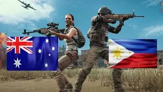 PUBG - Австралия и Филиппины | Необработанное видео