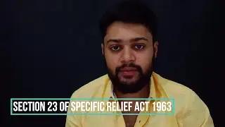 Section 23 of specific relief act 1963 || Liquidation of damages not a bar to specific performance.