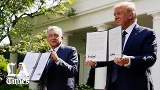 Mexican President L&oacute;pez Obrador praises U.S.-Mexico relations